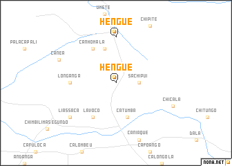 map of Hengue