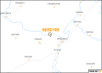 map of Hengyan