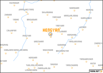 map of Hengyan