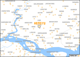 map of Hengyu