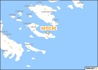 map of Henicao