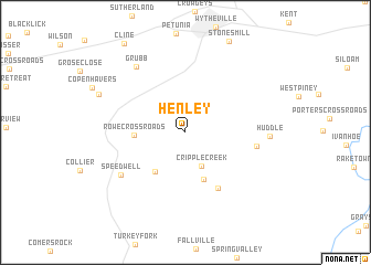 map of Henley