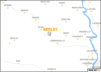 map of Henley