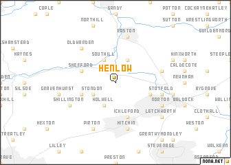 map of Henlow