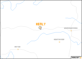 map of Henly
