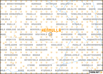 map of Henmulla