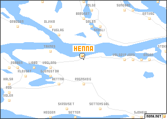 map of Henna