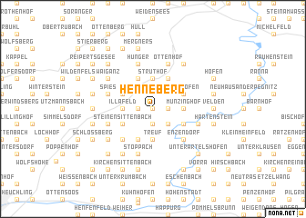 map of Henneberg