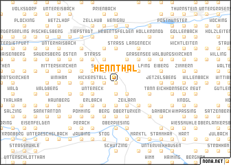 map of Hennthal