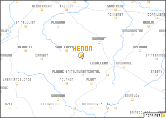 map of Hénon