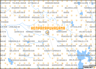 map of Henparapuwagama