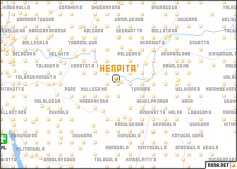 map of Henpita