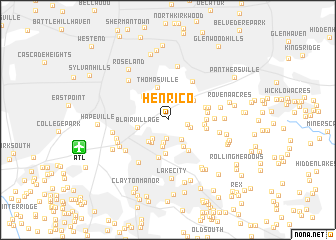 map of Henrico