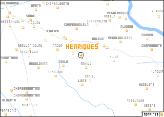 map of Henriques