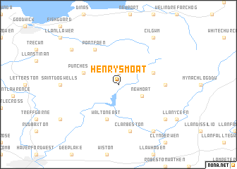 map of Henrys Moat