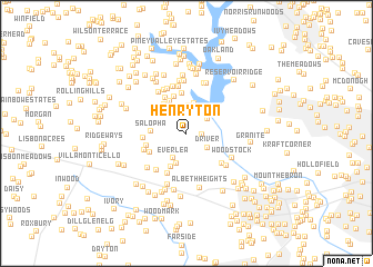 map of Henryton