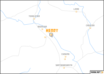 map of Henry