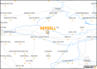 map of Hensall