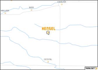 map of Hensel