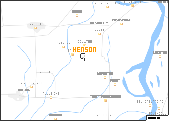 map of Henson