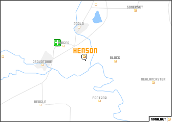 map of Henson