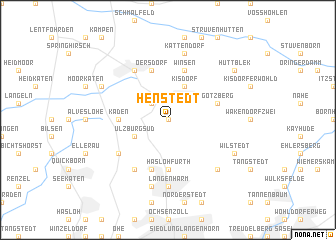 map of Henstedt