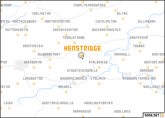 map of Henstridge