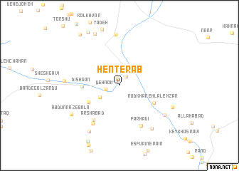 map of Henterāb