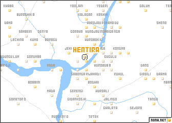 map of Hentira