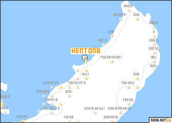 map of Hentona