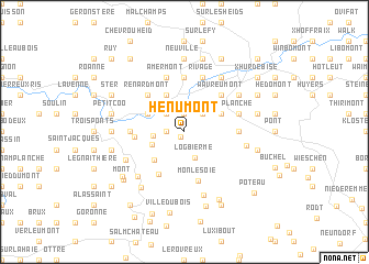 map of Henumont