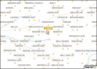 map of Hénu