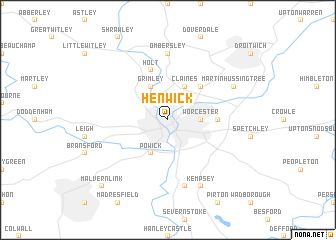 map of Henwick