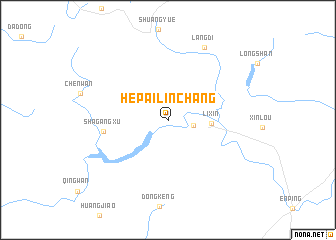 map of Hepailinchang