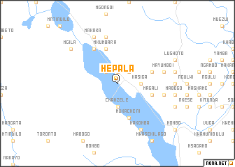 map of Hepala