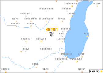 map of Hepan