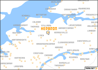 map of Hepbron