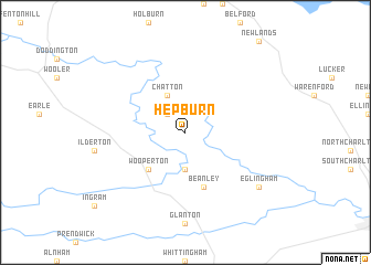 map of Hepburn