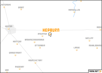 map of Hepburn