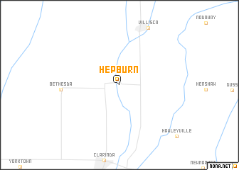 map of Hepburn