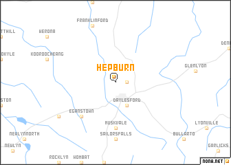 map of Hepburn