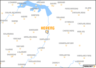 map of Hepeng