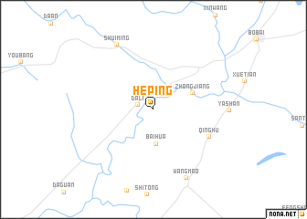 map of Heping