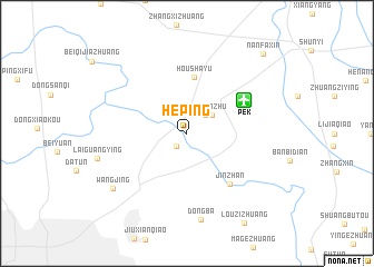 map of Heping