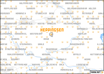 map of Heppingsen