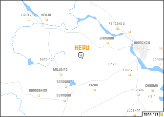 map of Hepu