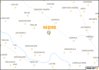 map of Heqiao
