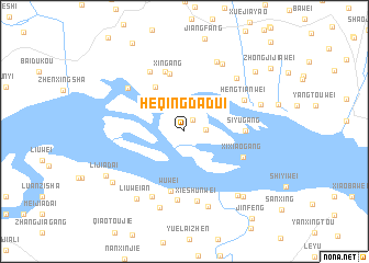 map of Heqingdadui