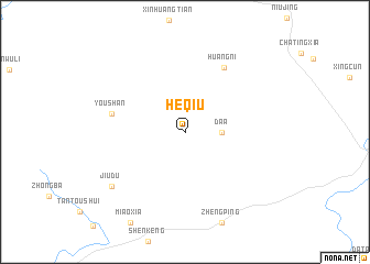 map of Heqiu