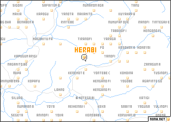 map of Herabi